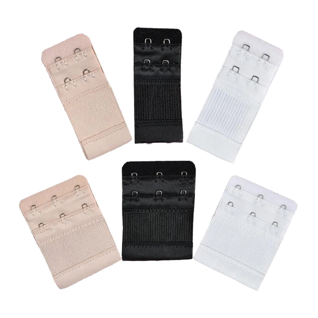 

6 Set Bra Extension Extension Strap Elastic Band Soft Strap Bra Extender