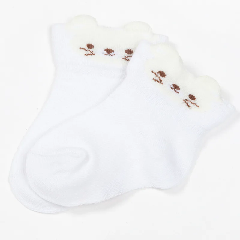 Детские милые Мультяшные носки для новорожденных мальчиков и девочек