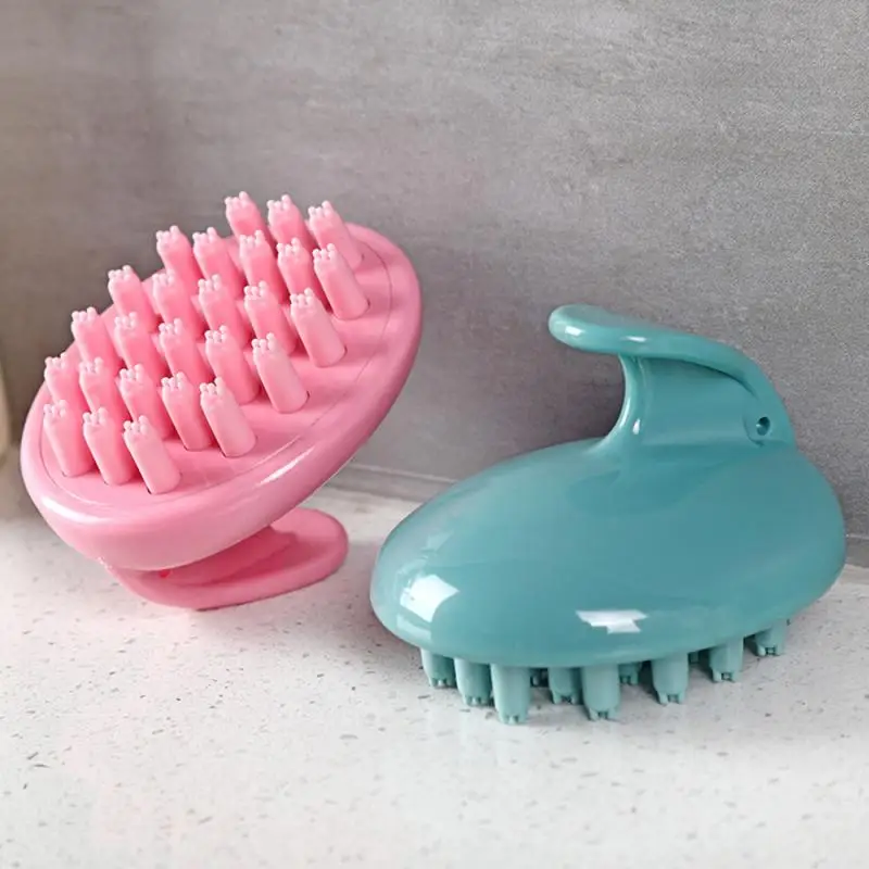 Силиконовая щетка для волос шампунь семейная Расческа спа Массажная похудения