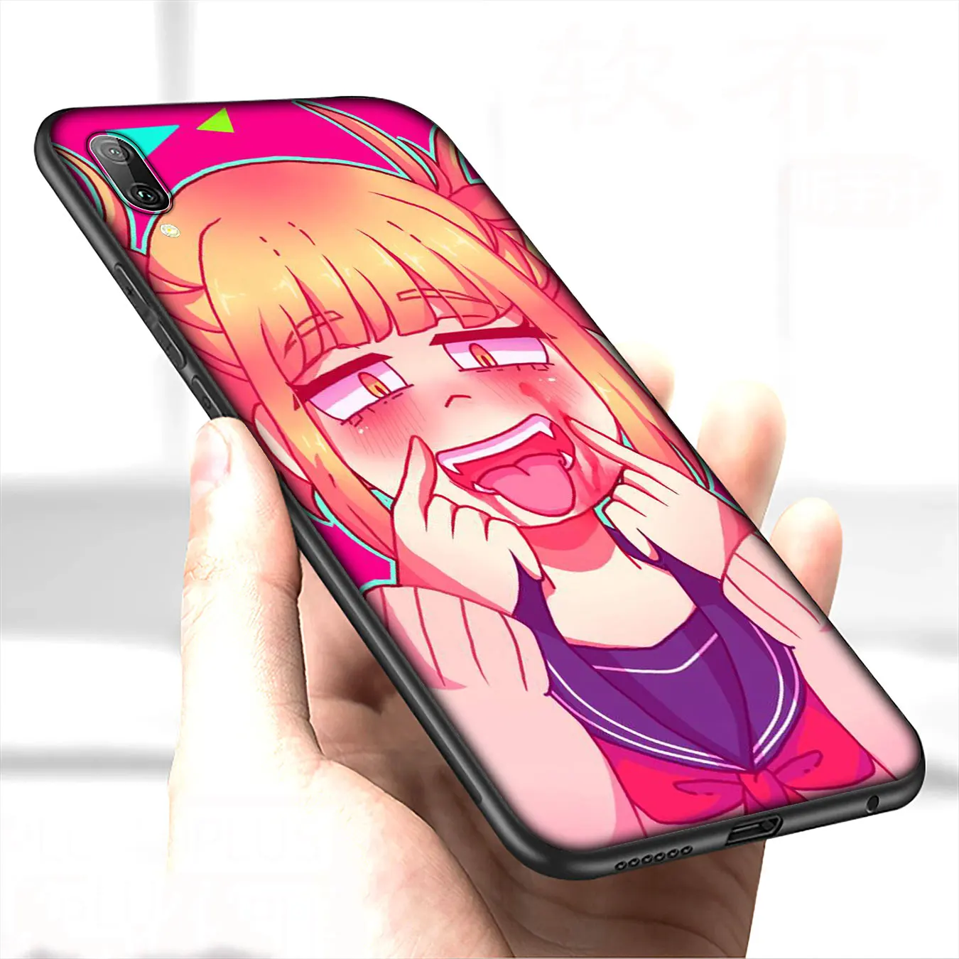 Мягкий чехол My Hero Academia waifu Toga Himiko для Huawei Y9 Y7 Y6 Prime 2019 2018 Honor 20 10 9 9X 8C 8X 8 Lite 7C 7X 7A Pro |