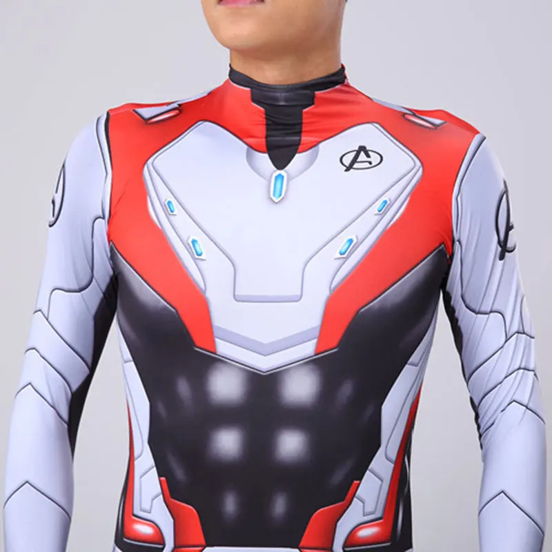 DM Marvel Мстители 4 Final batch Quantum War одежда косплей сиамские колготки костюм Детский