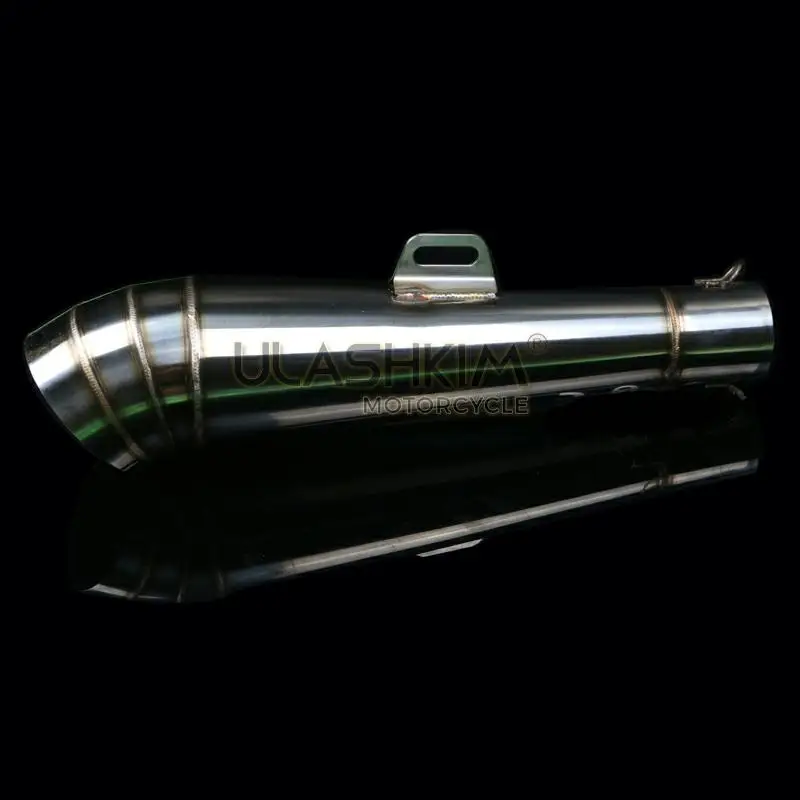 GP выхлопная Модифицированная труба мотоцикла из нержавеющей стали жареная gp без