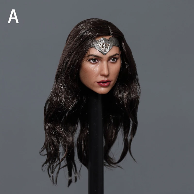 

1/6 GC037 European and American Heroine Hair Transplant Gal Gadot Head Carving Sculpt for 12 Inches Body