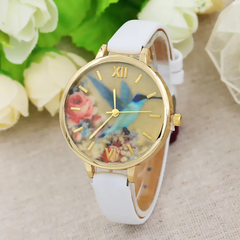 

Women Leather Strap Round Quartz Wrist Watch Watches For Women Female Sport Watch Digital Electronic Relgios Inteligentes