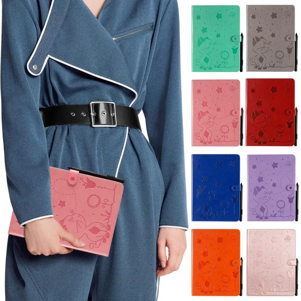 

For iPad 6th Generation Case Cute PU Leather Flip Shell Wallet Stand Soft TPU Back Cover for iPad 9.7 2018 2017 iPad Air 2 Air