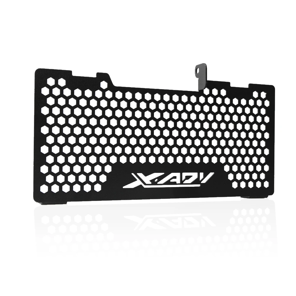 Radiator Grill Guard Щиток рамы щитка лобового стекла тормоза сцепления рычаги Крышка переднего тормоза Крышка Боковая стойка Решетка радиатора Конец рукоятки защитного кожуха Педаль упора Шаг ДЛЯ HONDA XADV X ADV X-ADV 750 - Цвет: Radiator Grill Guard