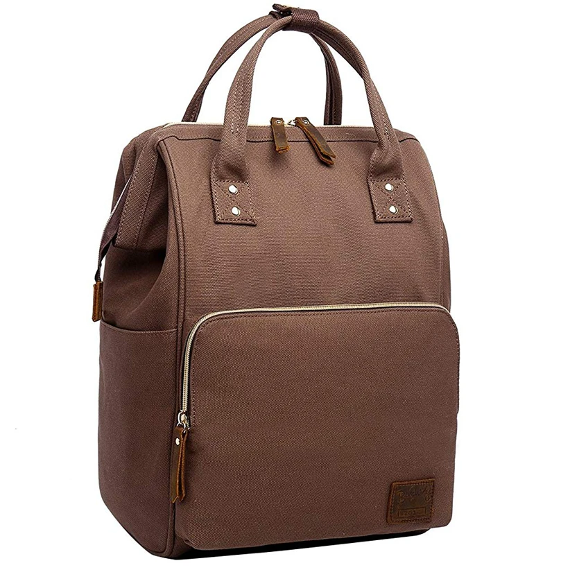 Мужские и женские модные холщовые рюкзаки 14 дюймов большой рюкзак для ноутбука