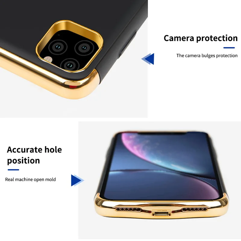 6000 мАч для iPhone 11 чехол зарядного устройства ультратонкий портативный power Bank |