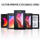 Дисплей GX Pantalla OLED Incell для iPhone X, дисплей, 5 шт., сенсорный экран, дигитайзер в сборе для iPhone X, 10 шт., ЖК-дисплей