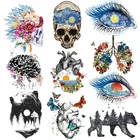 Термоклейкие виниловые наклейки Prajna с надписью Ван Гог