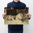 Кинозвезда Мэрилин Монро Ретро плакат, крафт-бумага бумажная комната картина-Наклейка на стену картина украшение для дома