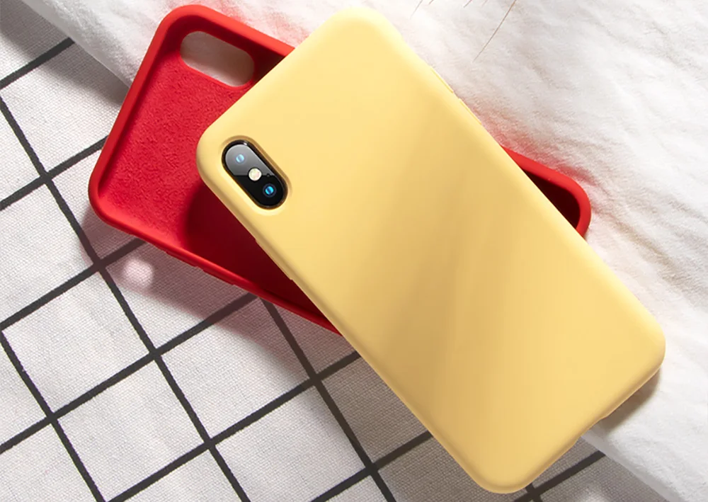 Силиконовый чехол для iPhone 11 Pro Max 11 Pro, высокое качество, официальный чехол s для iPhone 7 8 Plus X Xr Xs Max