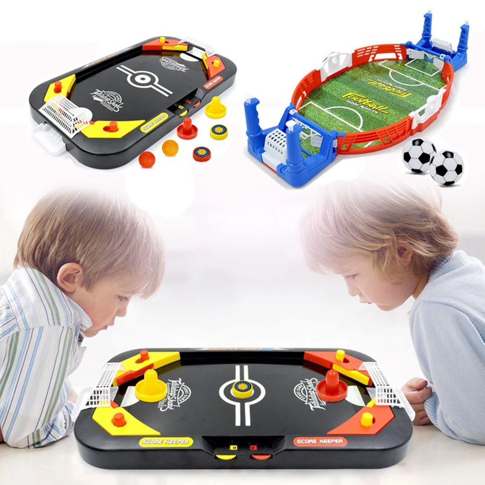 Настольные игры для детей настольный футбол хоккейная игрушка набор домашние