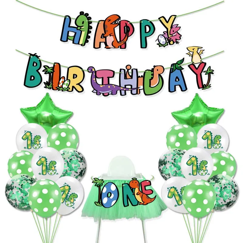 Набор воздушных шаров в стиле динозавра 20 шт. | Дом и сад