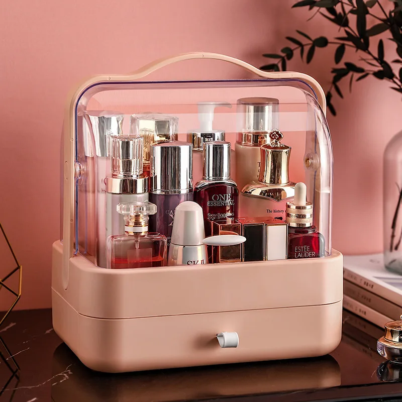 

Plastic Storage Box Drawer Storage Makeup Box Large Desktop Cosmetic Organizer Make up Organizer for Bathroom Organizer Box
