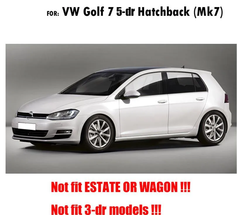 For Volkswagen Golf 7 Mk7 Hatchback Hatch 2013 Trunk Liner Boot Cargo Mat Tray Floor Carpet