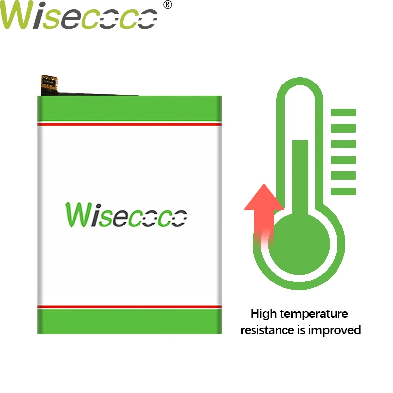 Батарея WISECOCO 7100 мАч BAT17M15580 BAT173605580 для телефона Doogee S60 Высококачественная батарея +