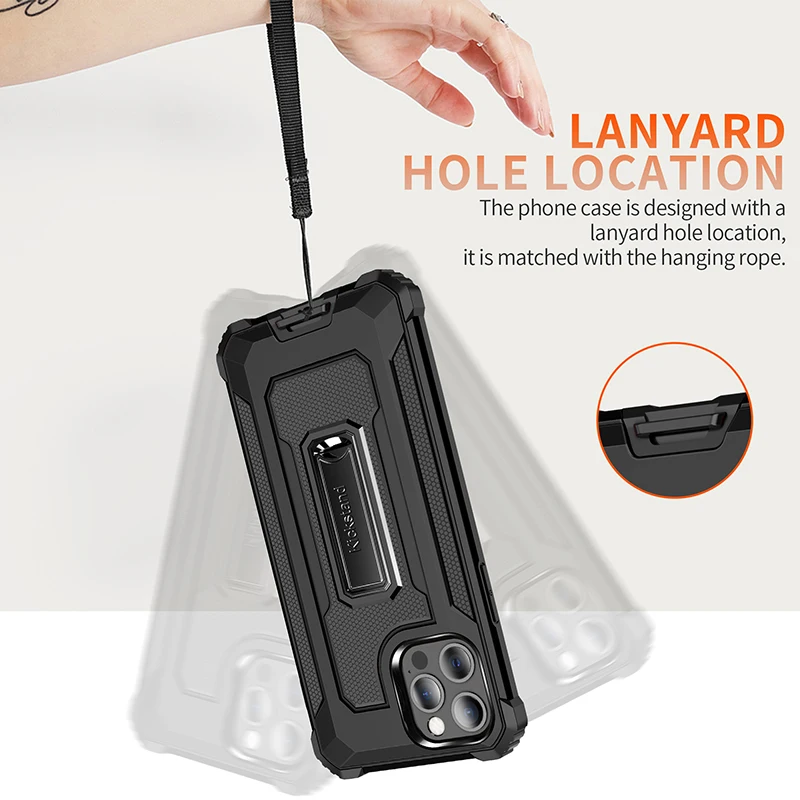 

Shockproof Armor Case For iPhone 11 12 Pro Max Mini Cases On iPhone 7 8 Plus XR XS Max X SE 2020 Car Magnetic Kickstand Cover