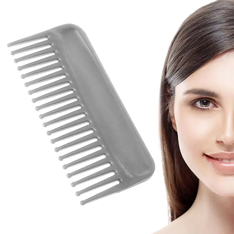 1 шт. термостойкая большая широкая зубная расческа пластиковая профессиональная