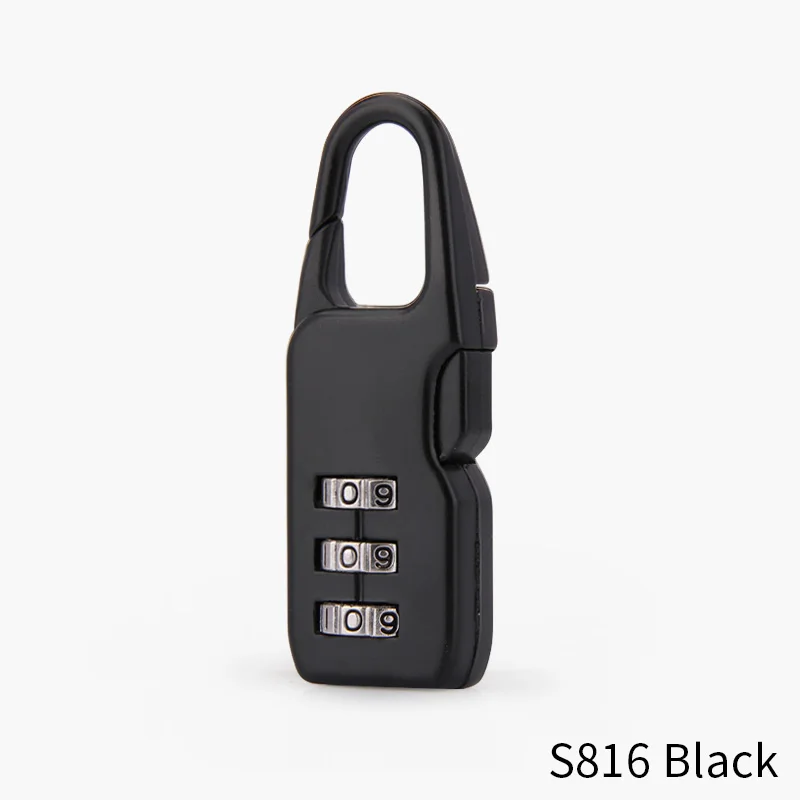 Travel suitcase padlock cute padlock metal mini small lock luggage lock lock anti-theft travel cabinet code lock