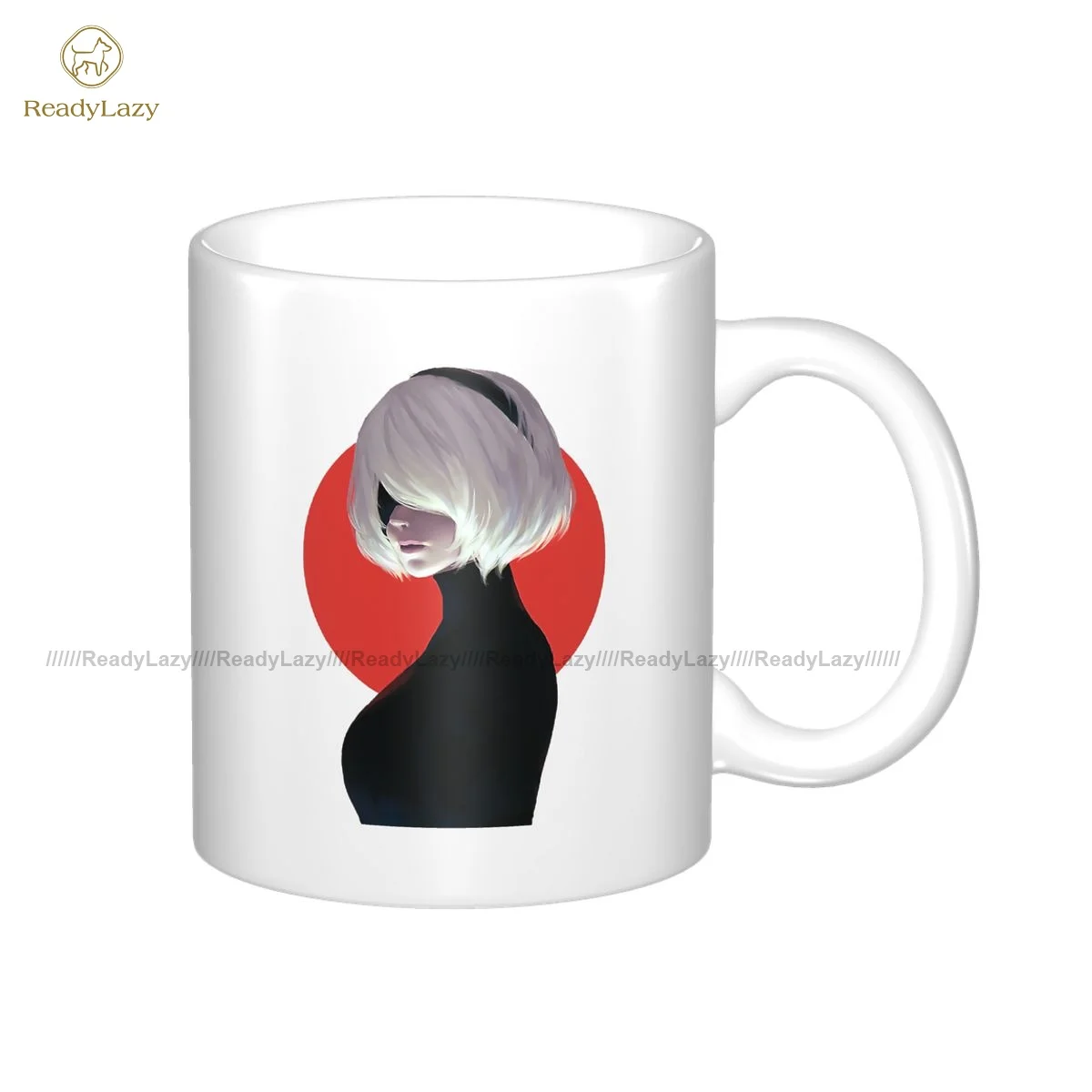 

Кружка Nier Automata, веселая керамическая кружка, кружки для питья