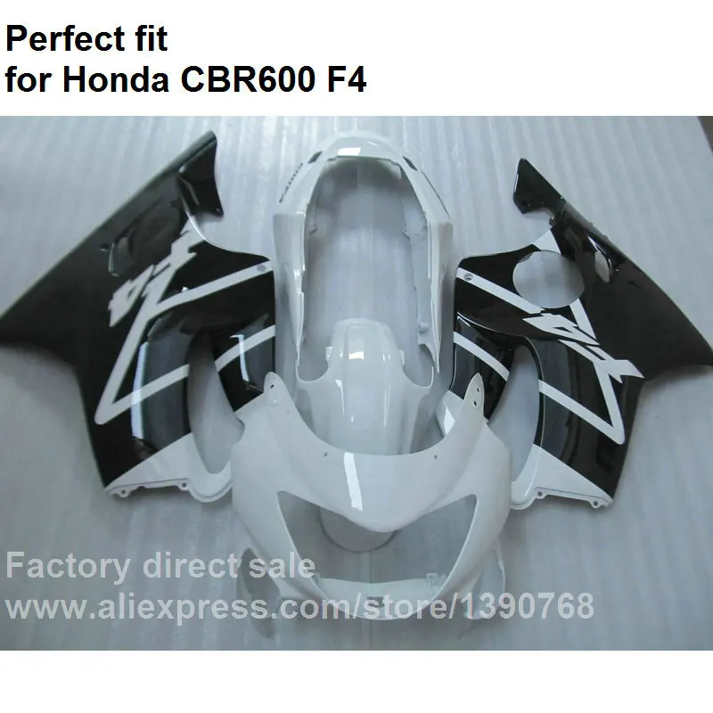 Высококачественные обтекатели из АБС пластика для Honda CBR 600 F4 1999 2000 комплект черно