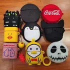 Защитный чехол для Xiaomi Air 2s Air 2 Mi True Wireless наушники 2, симпатичный силиконовый чехол, мультяшный чехол