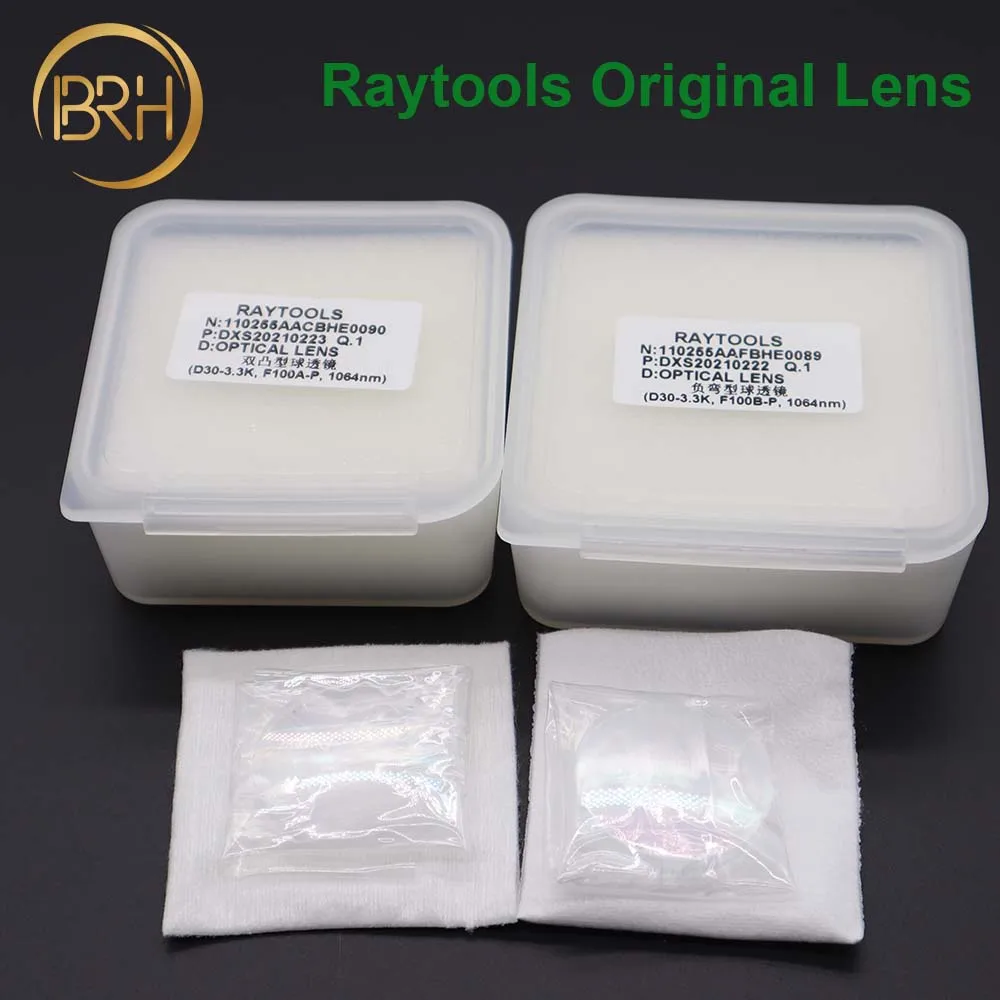 BRH Raytools оригинальная лазерная фокусировка/коллиматорная линза D30 F100/200 мм для BM110