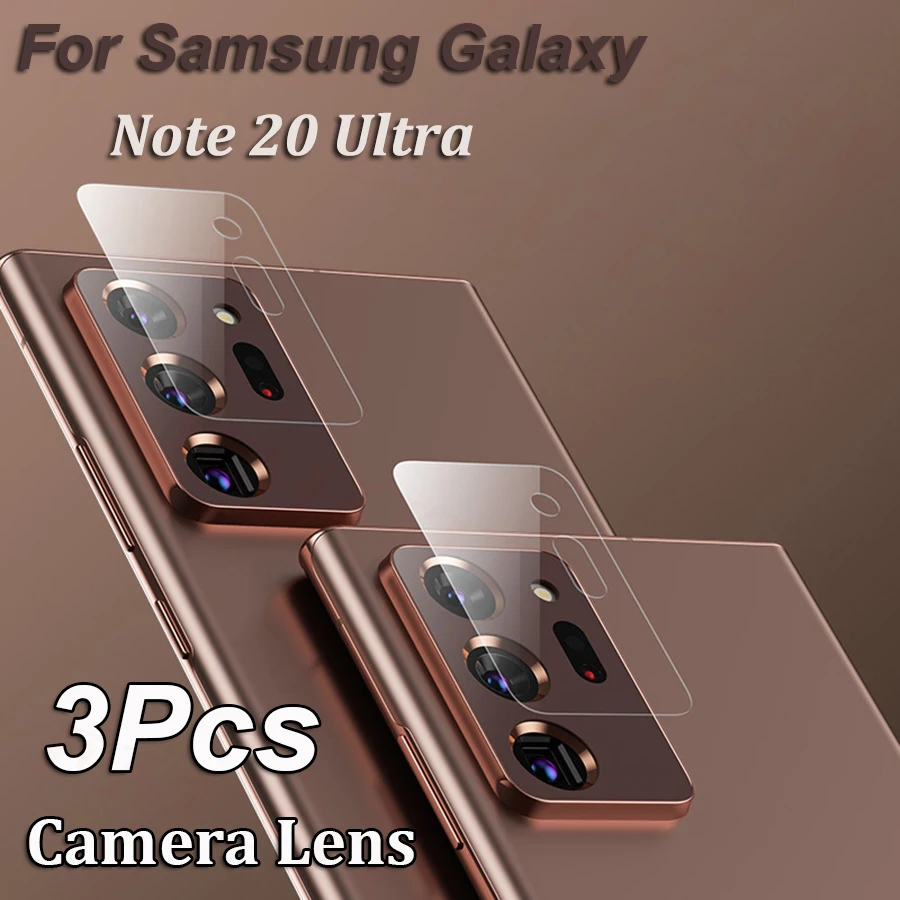Защитное стекло для камеры Galaxy Note 20 A72 A71 A52 A51 A31 A21 3 шт.|Защитные стёкла и плёнки