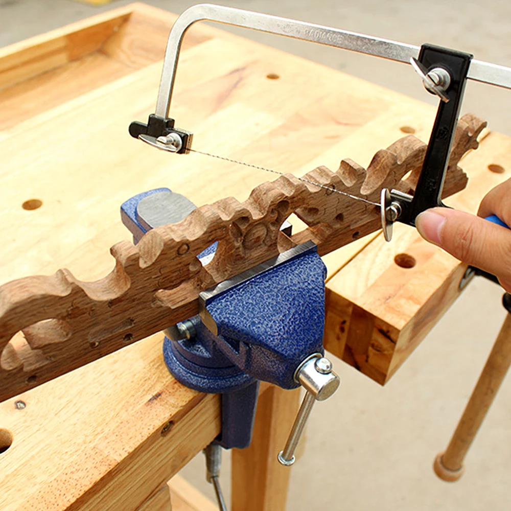 

OMY Table Vise High Carbon Steel 360 Deg SpinUniversal Multifunction Vise Desktop Vise Repair Woodwork Jewelry Making Hand Tool