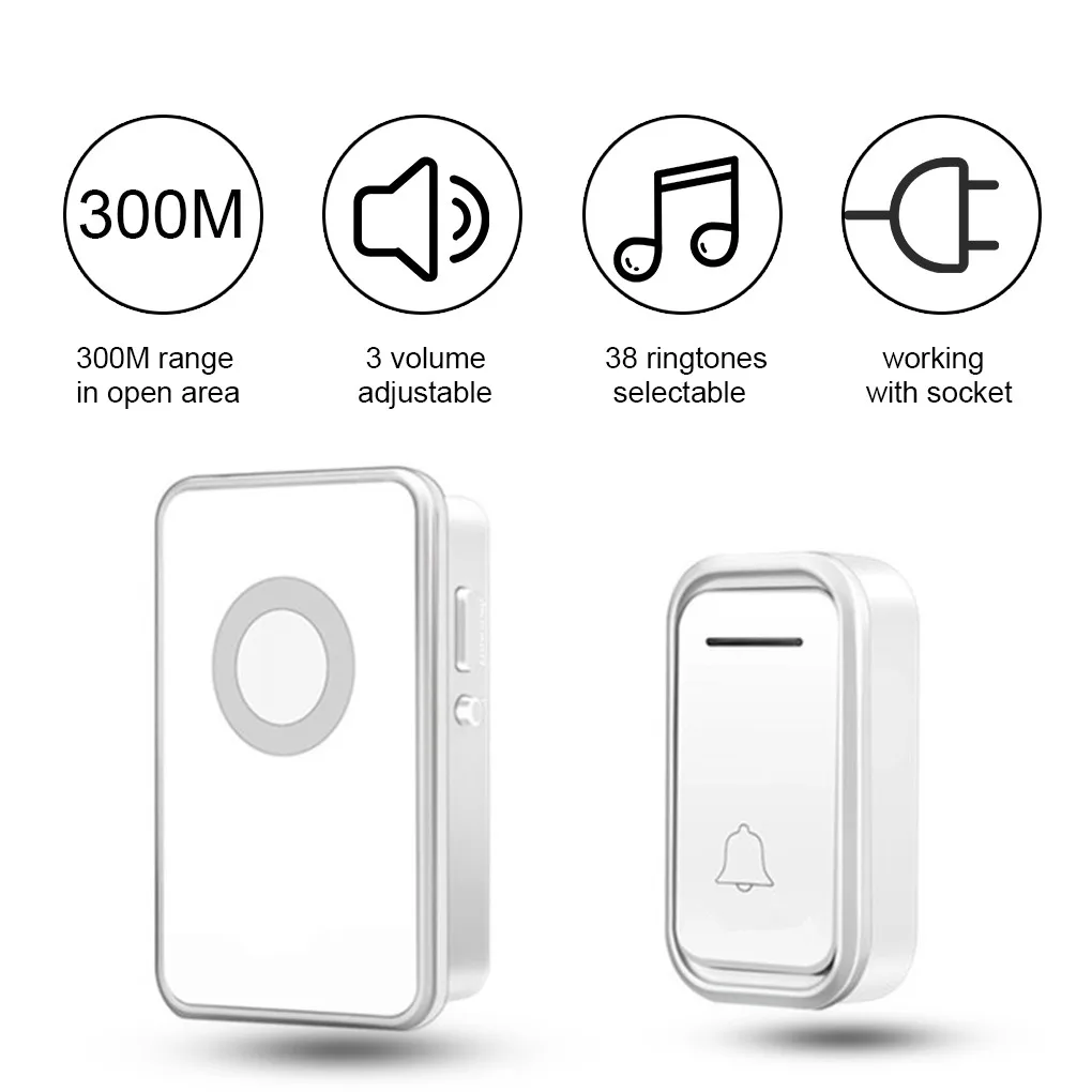 Умный домашний дверной звонок Цифровой Коммуникационный беспроводной цифровой