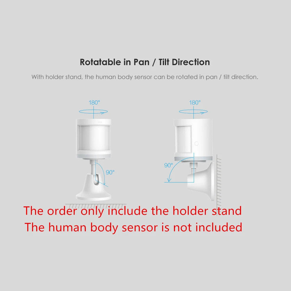 Держатель датчика движения Aqara с вращением на 360 градусов|base|base rotatebase stand |