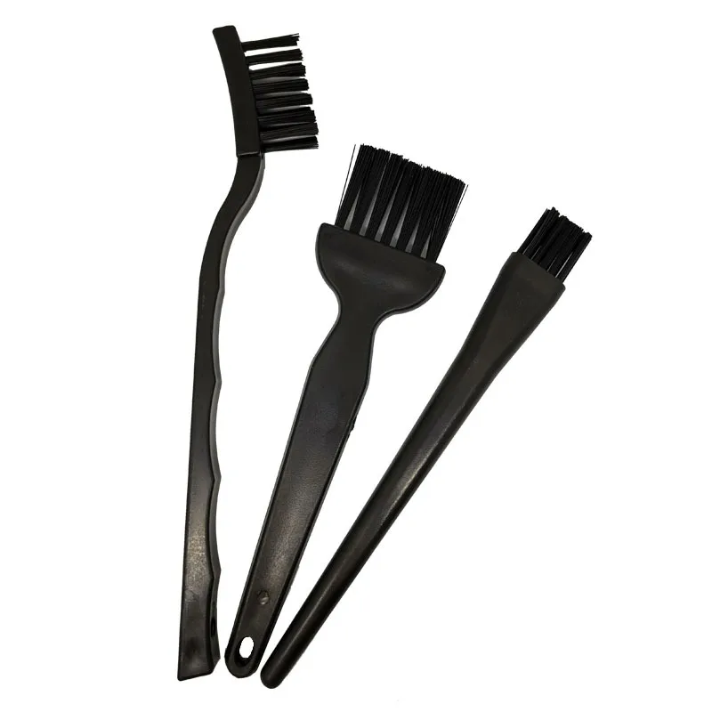 6 in 1 Black Keyboard Cleaning Brush Kit Small Computer Dust Brush Cleaner Anti-static For Laptop USB Household Cleaning Tool images - 6