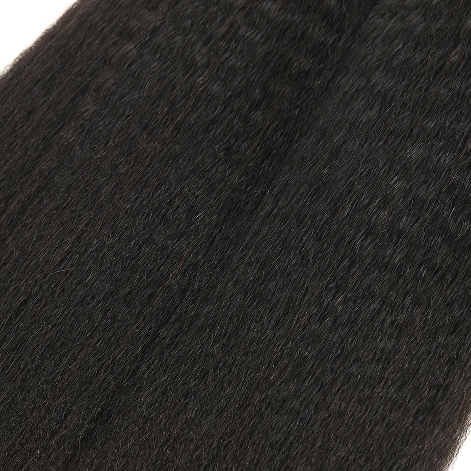 Волнистые прямые человеческие волосы пряди Remy для наращивания бразильские