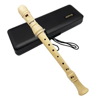 recorder instrument for kids adults beginners soprano recorder baroque maple wood c key 3 piece recorder