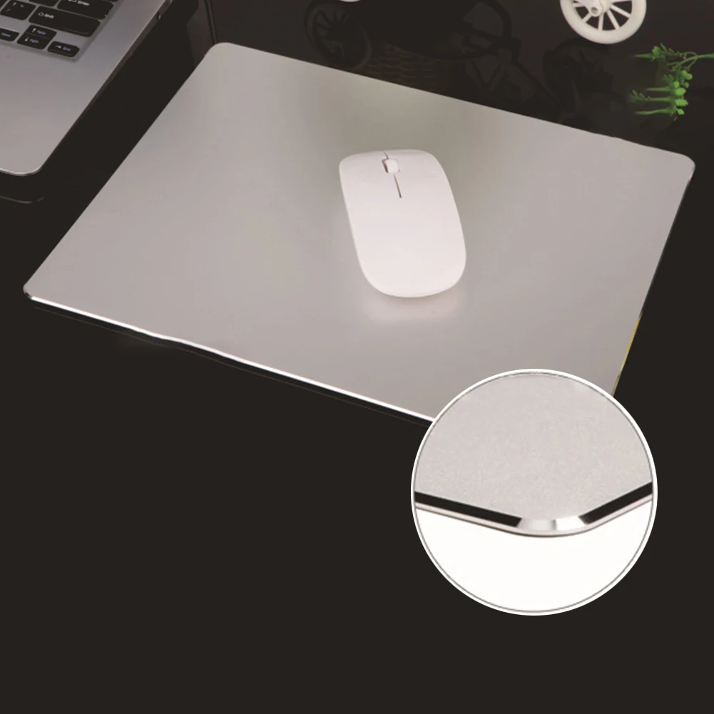 220x180 мм игровой коврик двухсторонний алюминий сплав Компьютерные аксессуары для