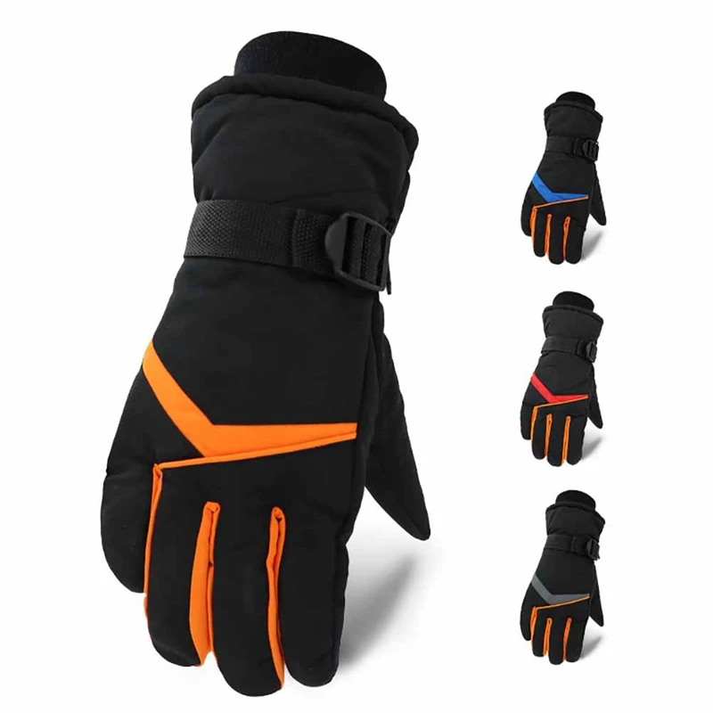 

Ski Gloves Keep Warm In Winter and Thicken Cotton Waterproof and Cold-proof Outdoor Riding Motorcycle Gloves Winter Warm Gloves