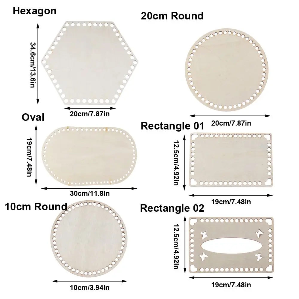 2 шт./компл. шаблон для изготовления мешков органайзер вышивки нитью корзина из