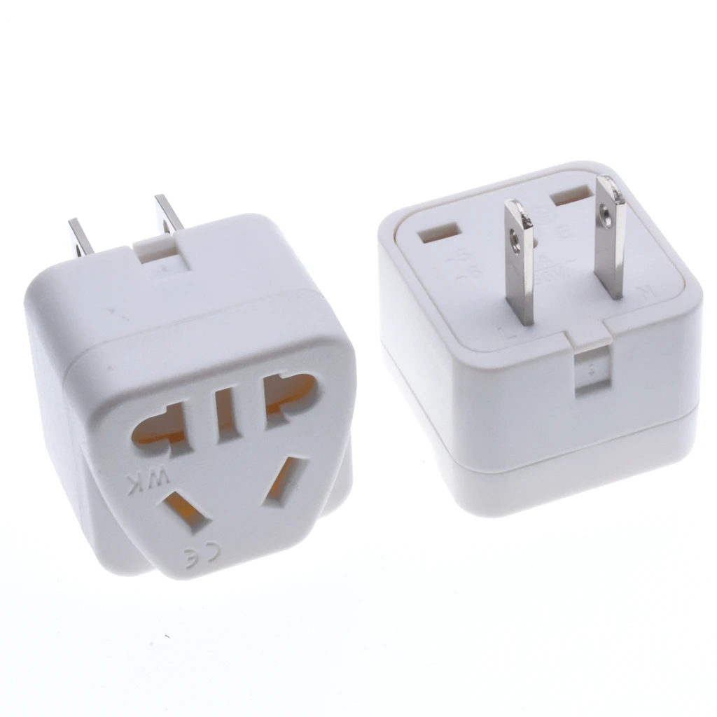 Дорожный адаптер для зарядного устройства с двумя плоскими контактами тип А