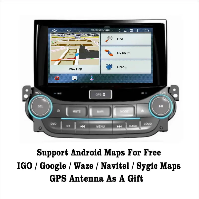 Liislee Android 7 1 2G RAM для Chevrolet Holden Malibu автомобильное радио Аудио Видео Мультимедиа DVD