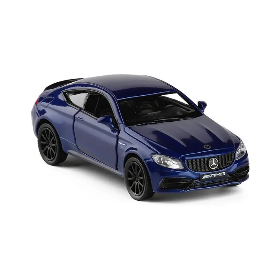 

1:36 Mercedes Benz C63 AMG Coupe Alloy Car Model Simulation Exquisite Die-cast Toy Vehicles Car Styling Pull Back Sport Car F1