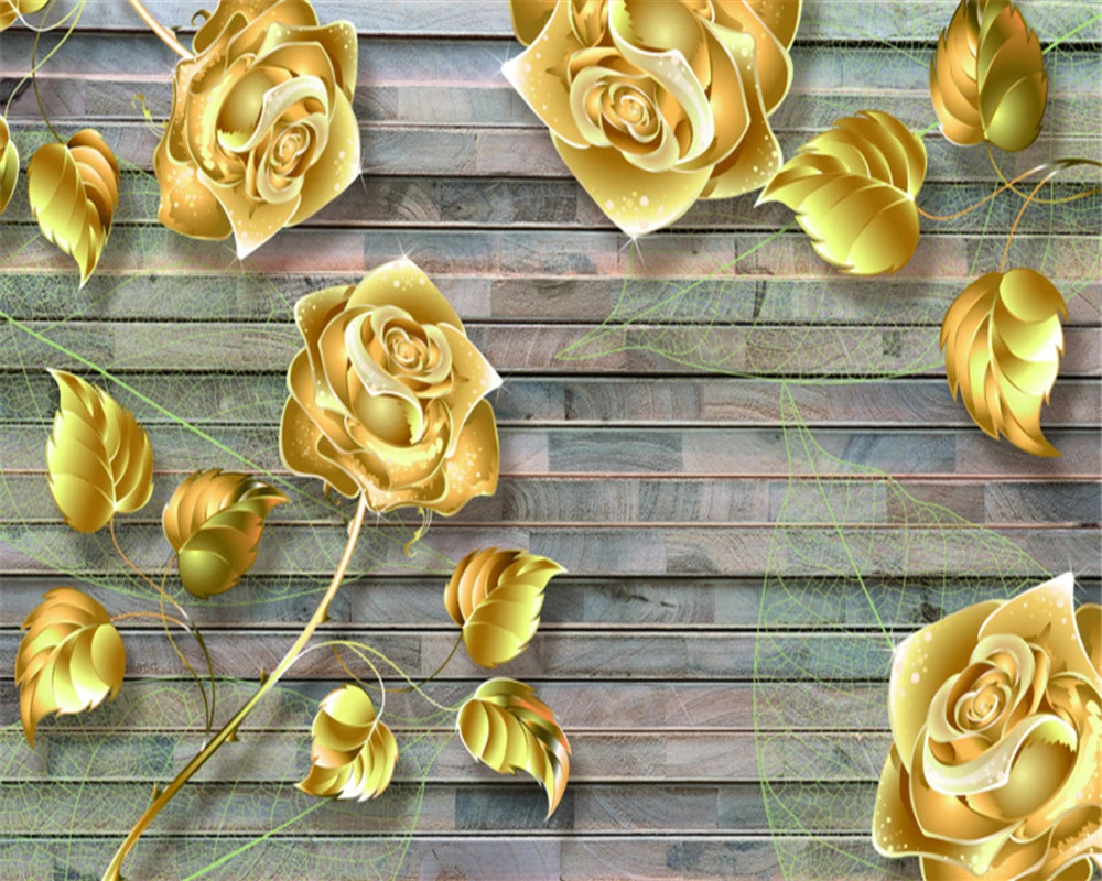 

Classic 3d Wallpaper 3d HD Delicate Flowers Customize Your Favorite Premium Atmospheric Interior Decoration Wallpaper