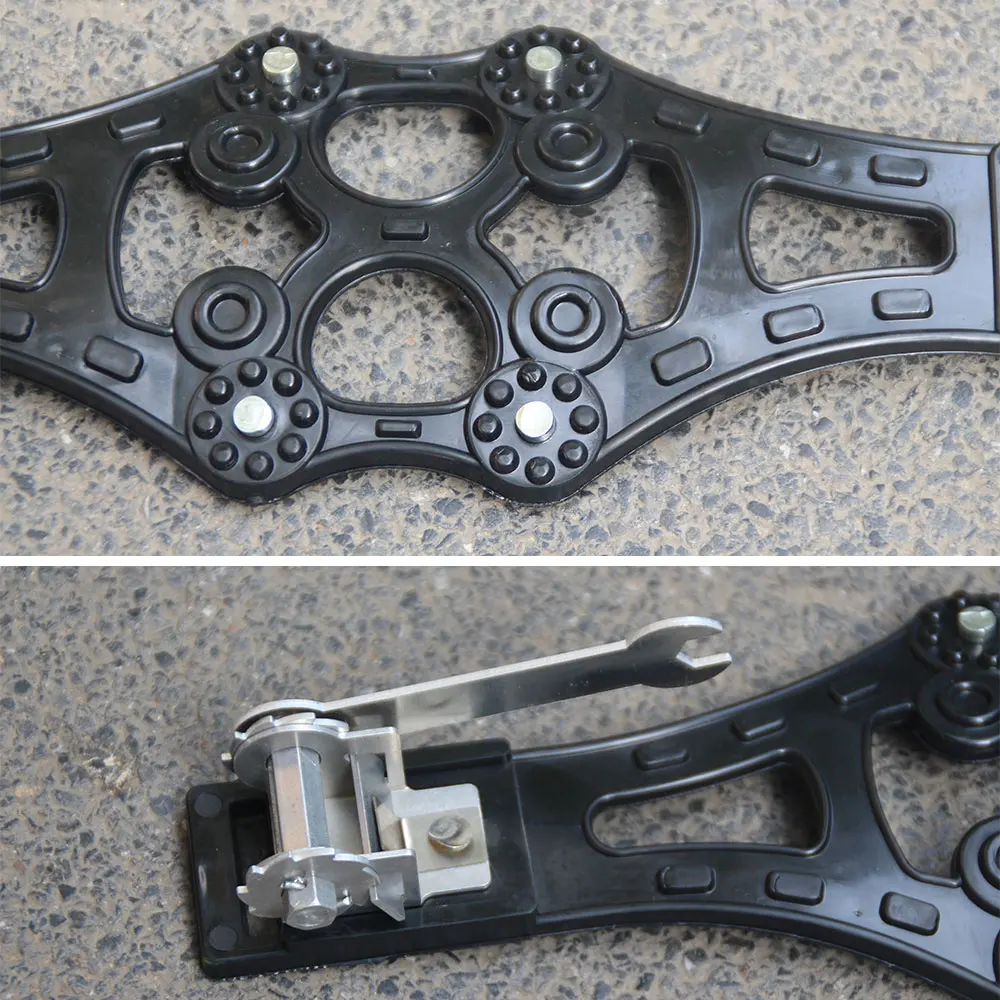 Черная автомобильная цепь для колес и снега противоскользящая автомобильный