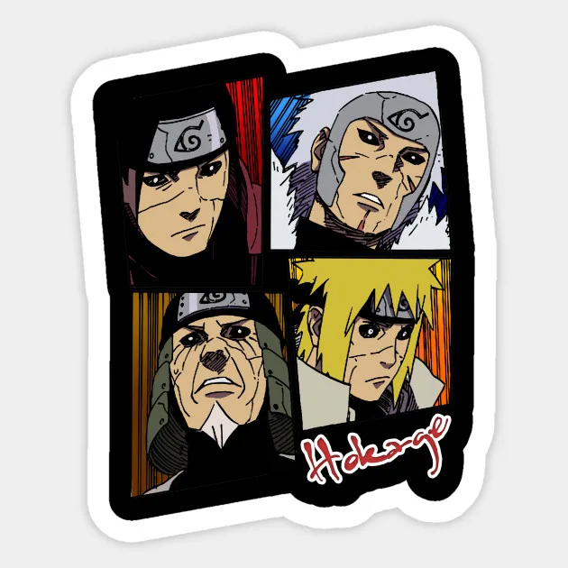 1 шт. Rise of the Hokage Alexkramer наклейки для блокнота тележка чехол рюкзак стол ПВХ