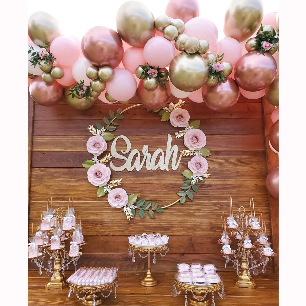 Надувные шары 167 шт. шар цвета розового золота арочный комплект розовые белые
