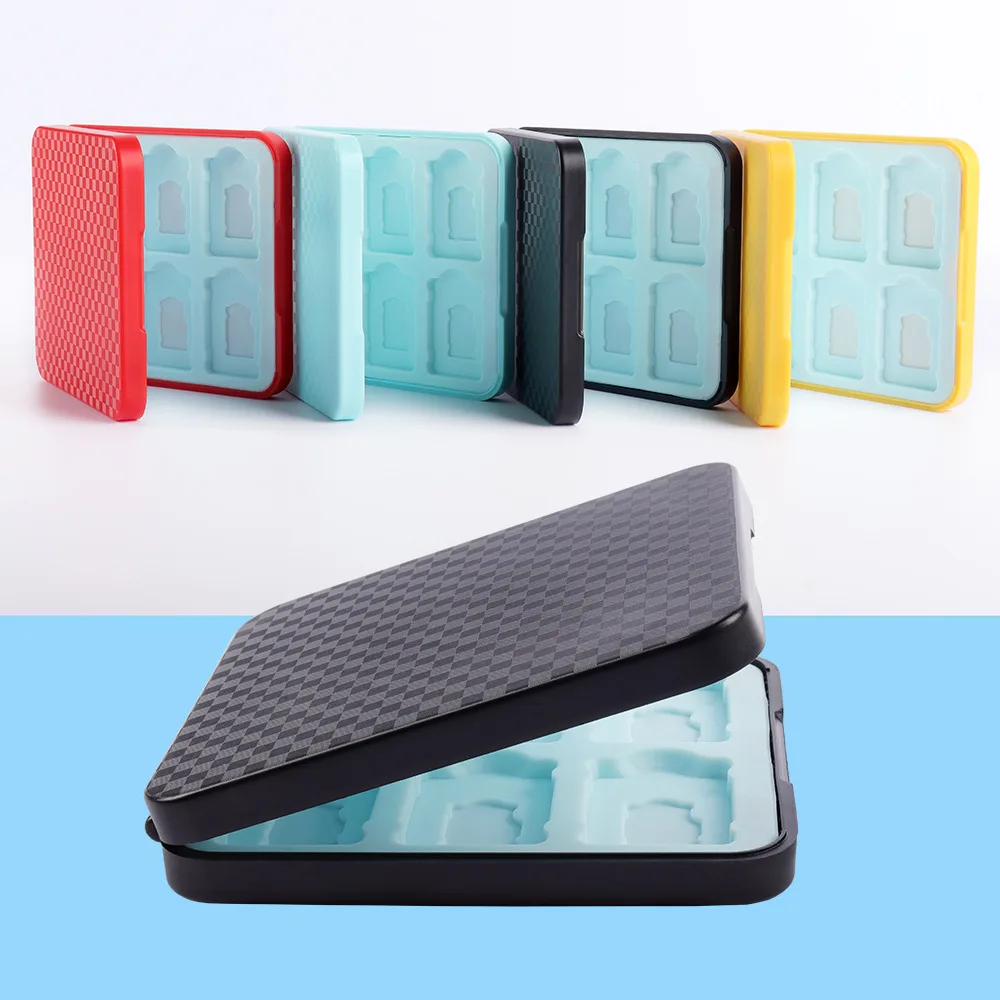 10PCS   Card Case  Console Shockproof Hard Shell  game Storage Box for Switch Lite  for NS OLED Protective Game  Card  Holders