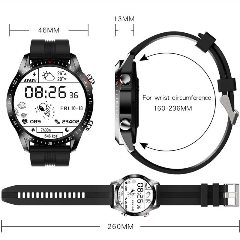 

MV55 Smart Watch Bluetooth Call Music Play Sports Bracelet Heart Rate Blood Pressure Real-Time Temperature Monitoring Band