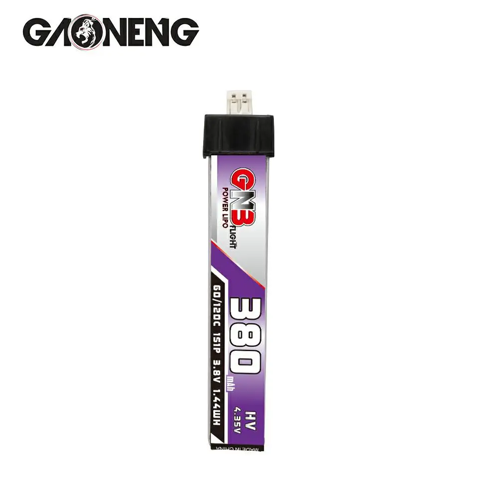 Фото 5 шт. GAONENG GNB 380 мАч 3 8 в 60C HV Lipo батарея с разъемом PH2.0 для US65 QX65 Inductrix FPV BetaFPV Beta65S UR65 Whoop 5 шт. GAONENG GNB 380 мАч 3 8 в 60C HV Lipo батарея с разъемом PH2.0 для US65 QX65 Inductrix FPV BetaFPV Beta65S UR65 Whoop