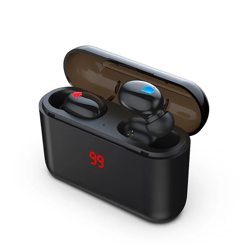 Высокое качество настоящий стерео звук Q32 BT 5 0 TWS 1500 мАч Power Bank водонепроницаемые