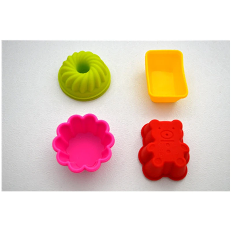 Новое поступление 6 шт. силиконовая форма для маффинов не прилипает термостойкие